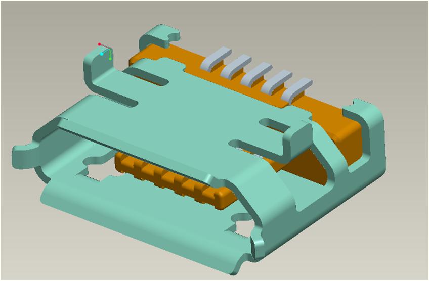 HS-201  Micro usb 5pin 