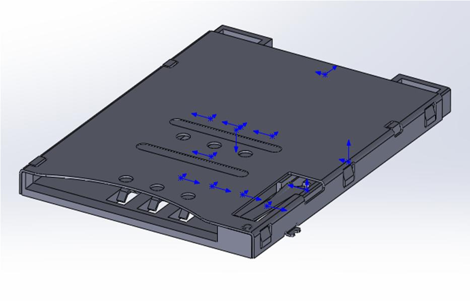 HS-105  PUSH-PUSH SIM CARD 6PIN