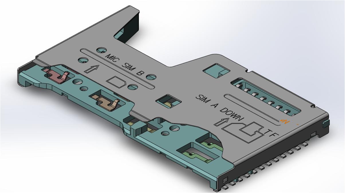 HS-110  2.50H һ CARD SMT TYPE CONN