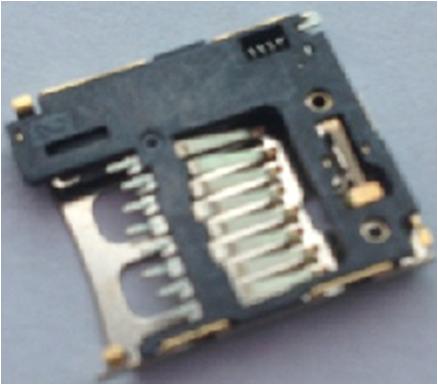 HS-310  T-FLASH CARD 8PIN TOP PUSH ALPS